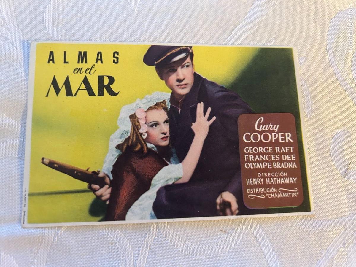 Cine: ALMAS EN EL MAR SIN PUBLICIDAD BUEN ESTADO 420