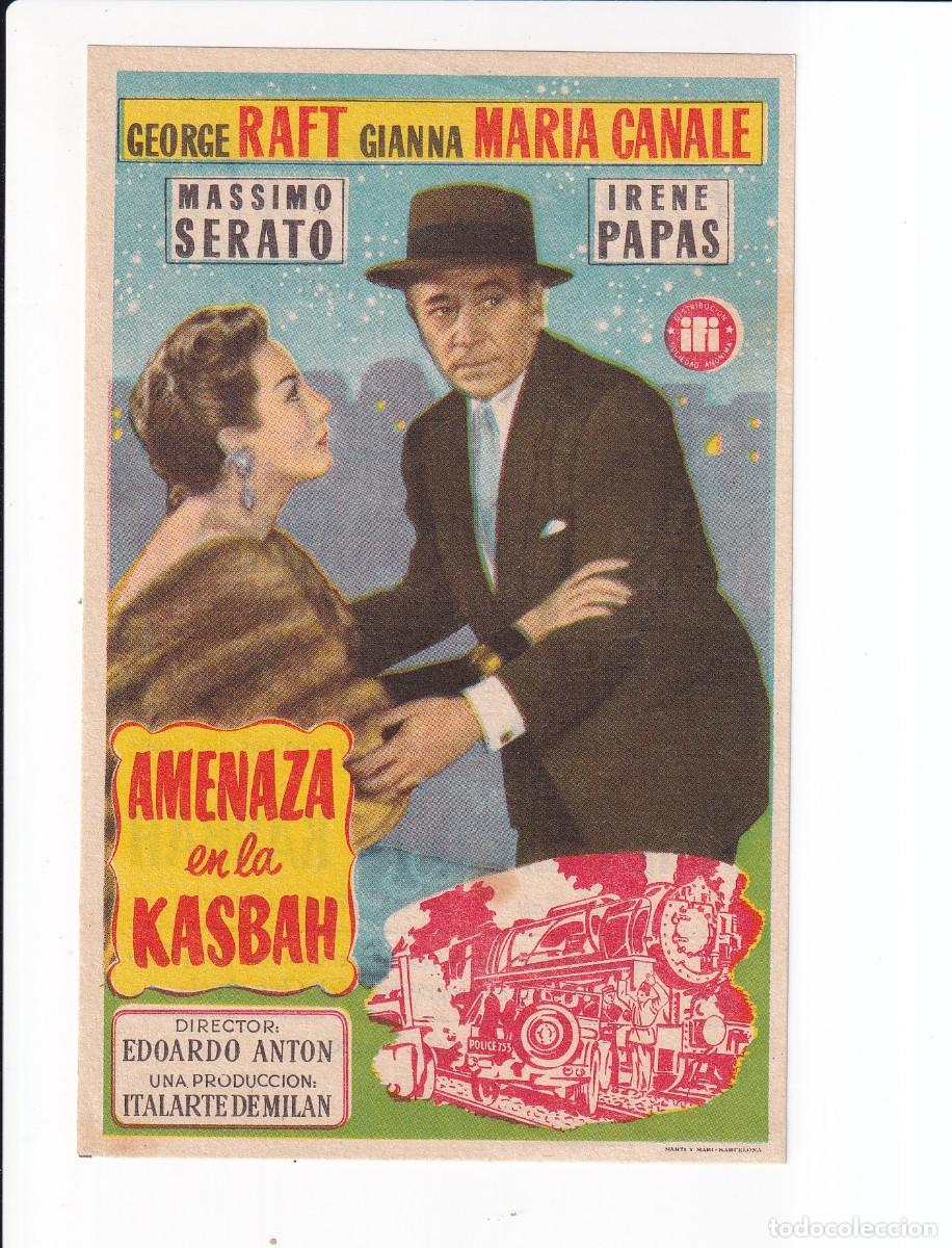 Cine: AMENAZA EN LA KASBAH : GEORGE RAFT