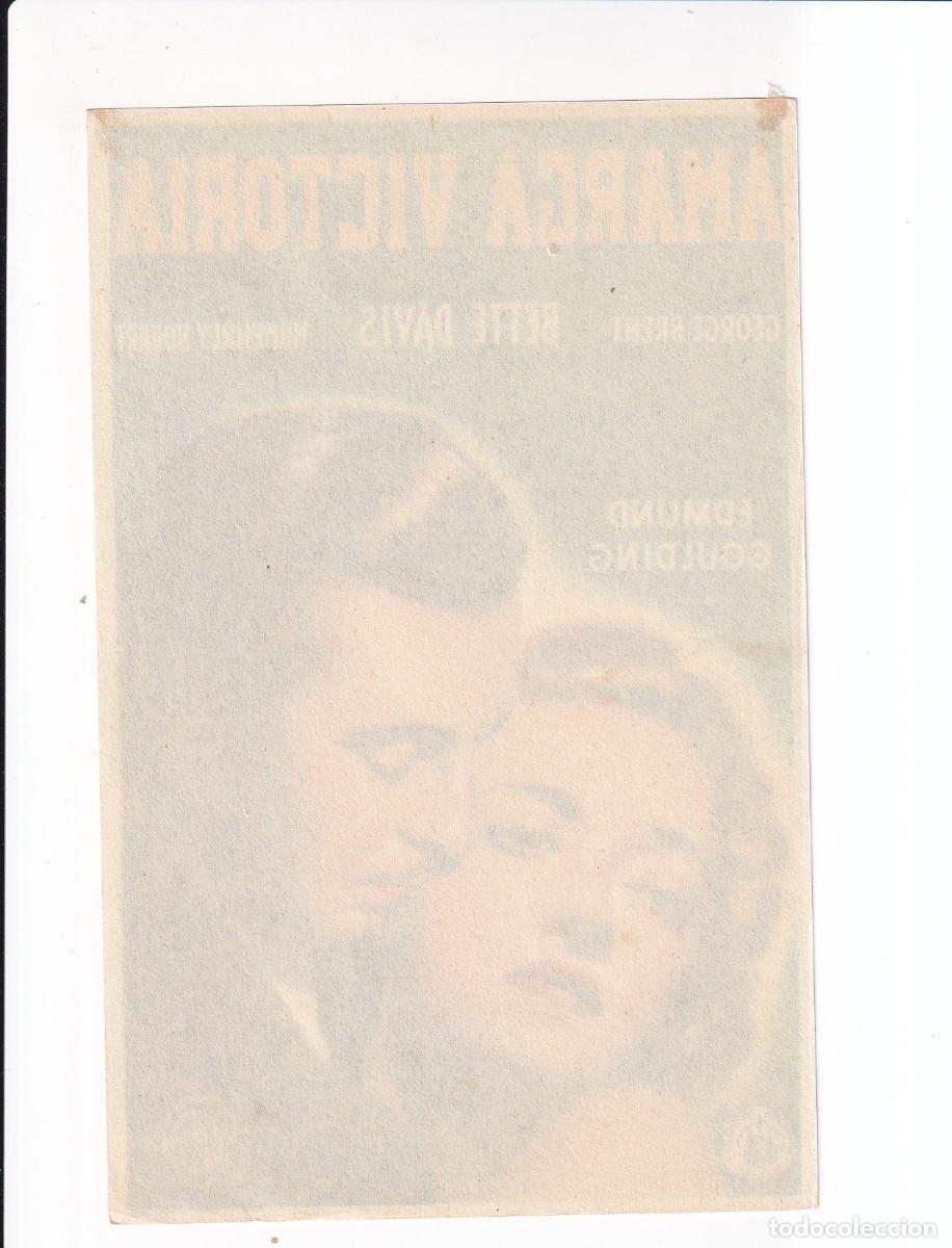 Cine: AMARGA VICTORIA : GEORGE BRENT - Foto 2