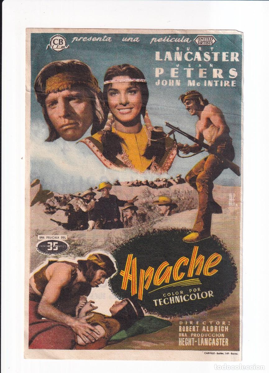 Cine: APACHE : BURT LANCASTER