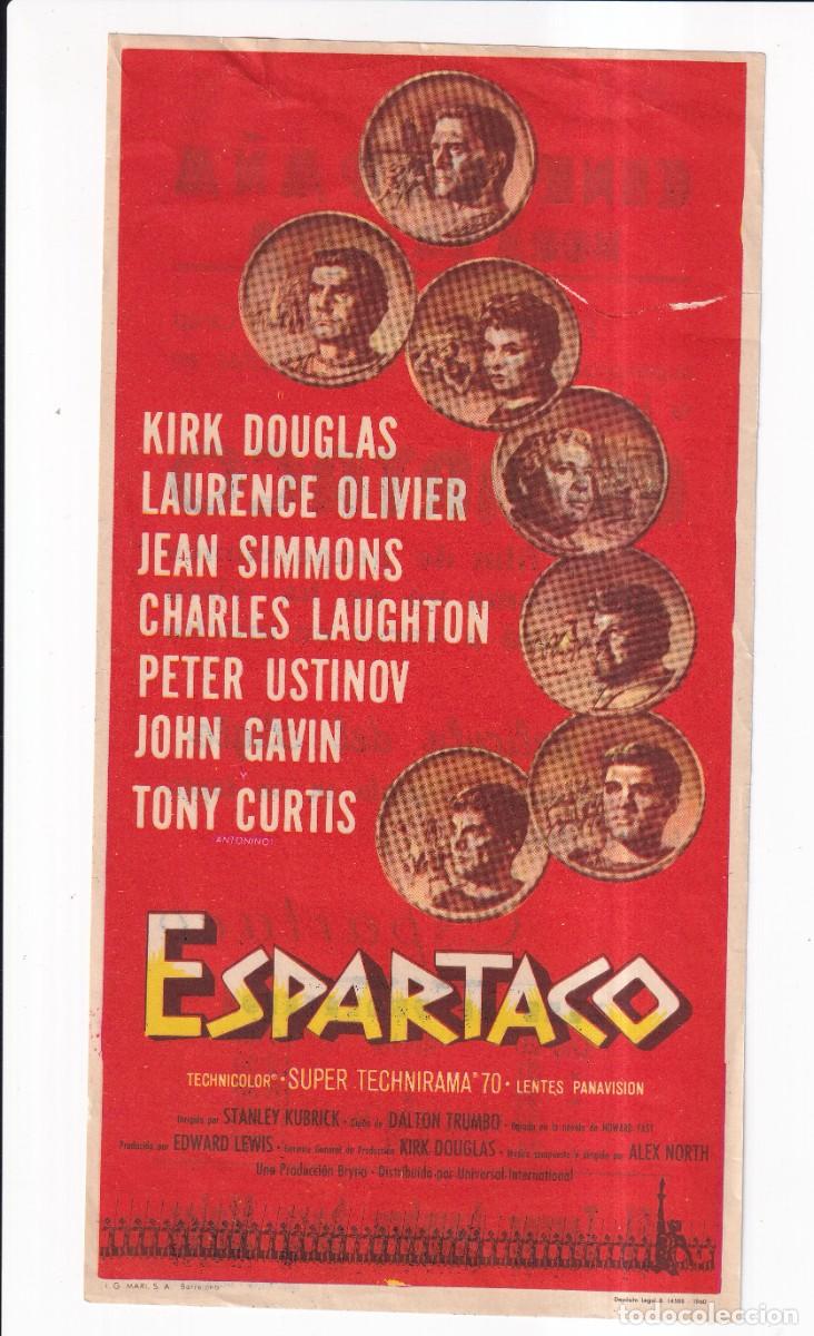 Cine: ESPARTACO : KIRK DOUGLAS
