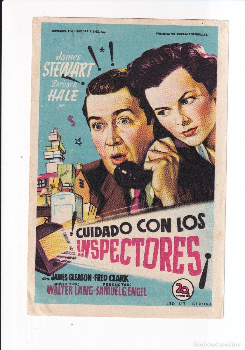 Cine: CUIDADO CON LOS INSPECTORES : JAMES STEWART