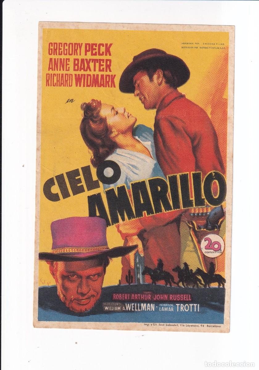 Cine: CIELO AMARILLO : GREGORY PECK