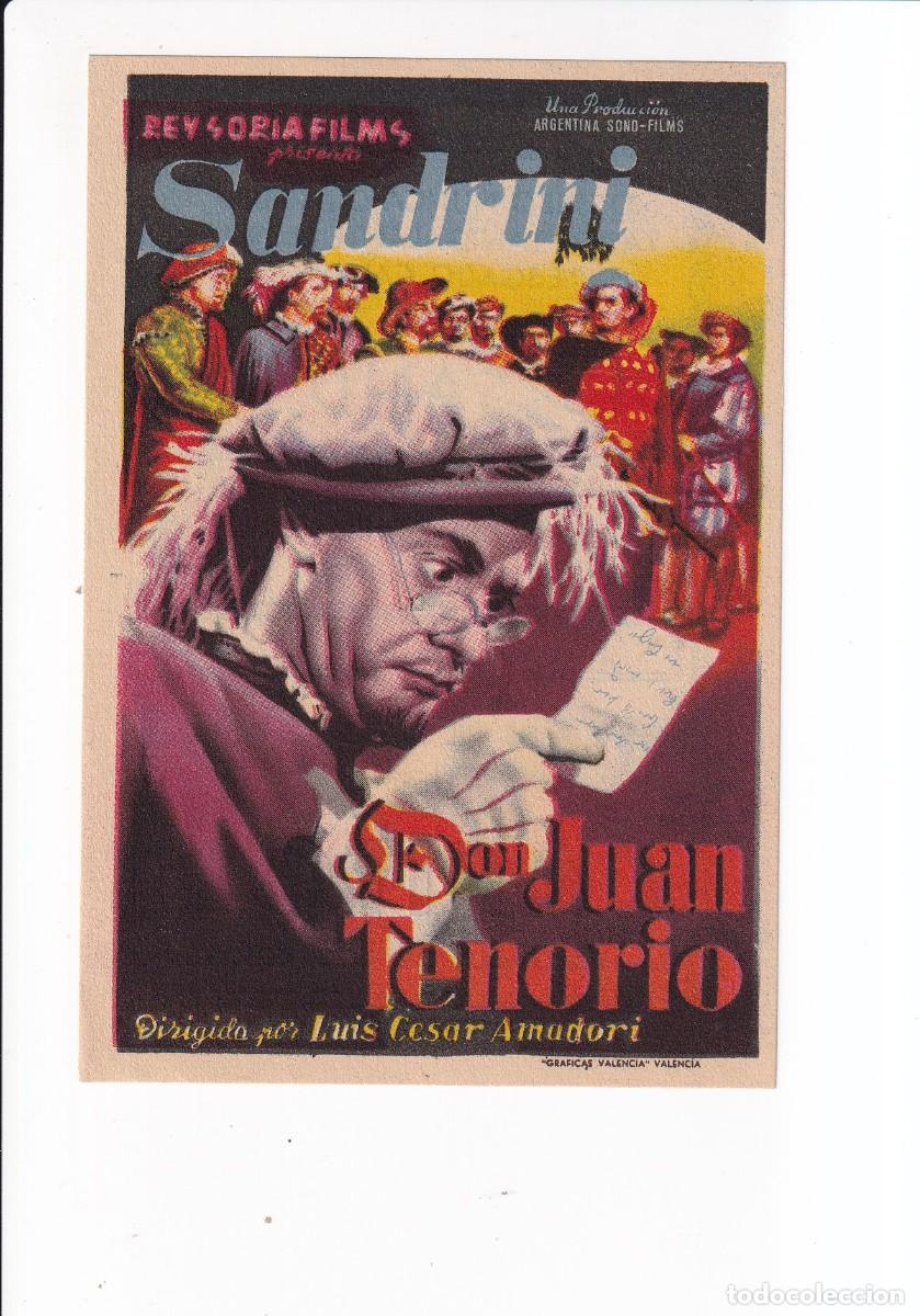 Cine: DON JUAN TENORIO : LUIS SANDRINI