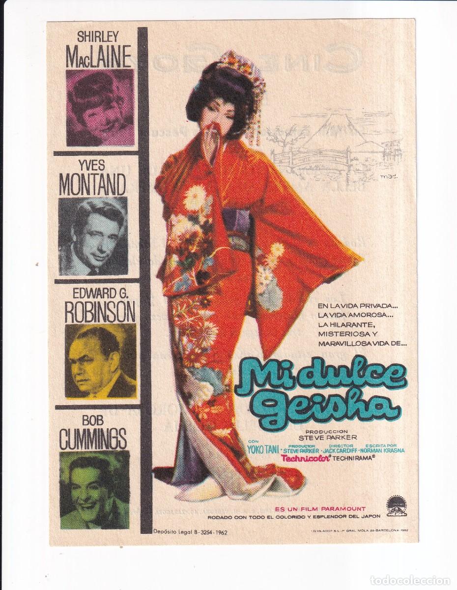 Cine: MI DULCE GEISHA : SHIRLEY MacLAINE