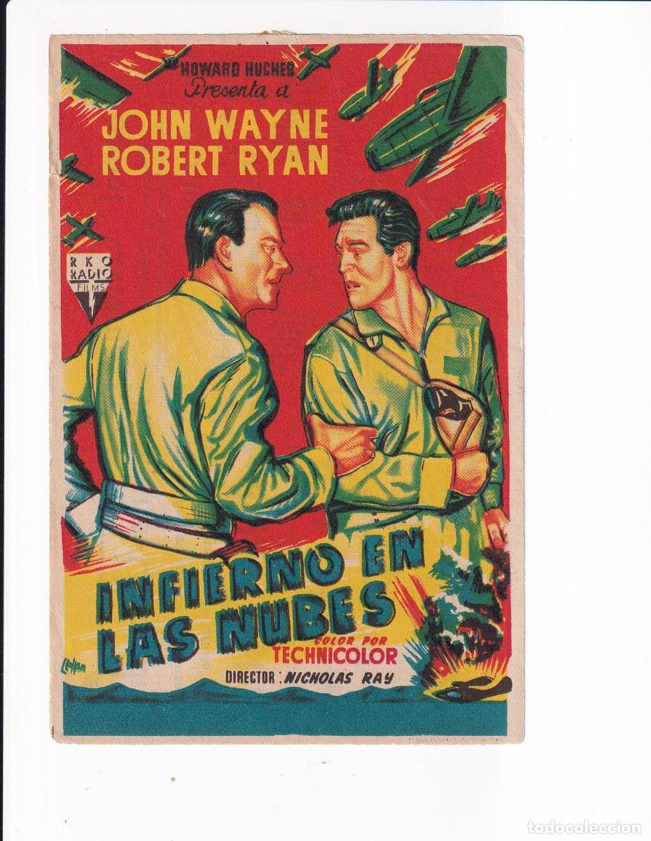 Cine: INFIERNO EN LAS NUBES : JOHN WAYNE, ROBERT RYAN