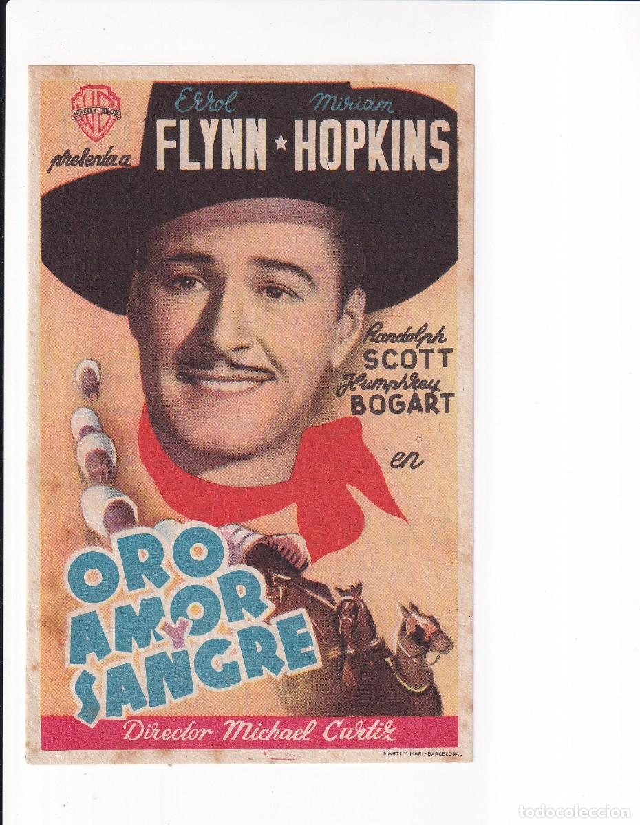 Cine: ORO AMOR Y SANGRE : ERROL FLYNN