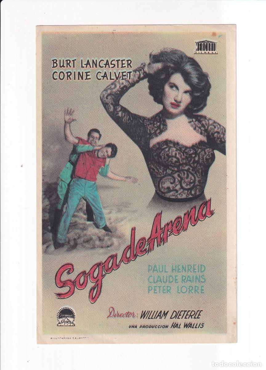 Cine: SOGA DE ARENA : BURT LANCASTER