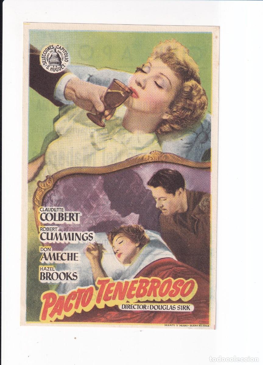 Cine: PACTO TENEBROSO : CLAUDETTE COLBERT