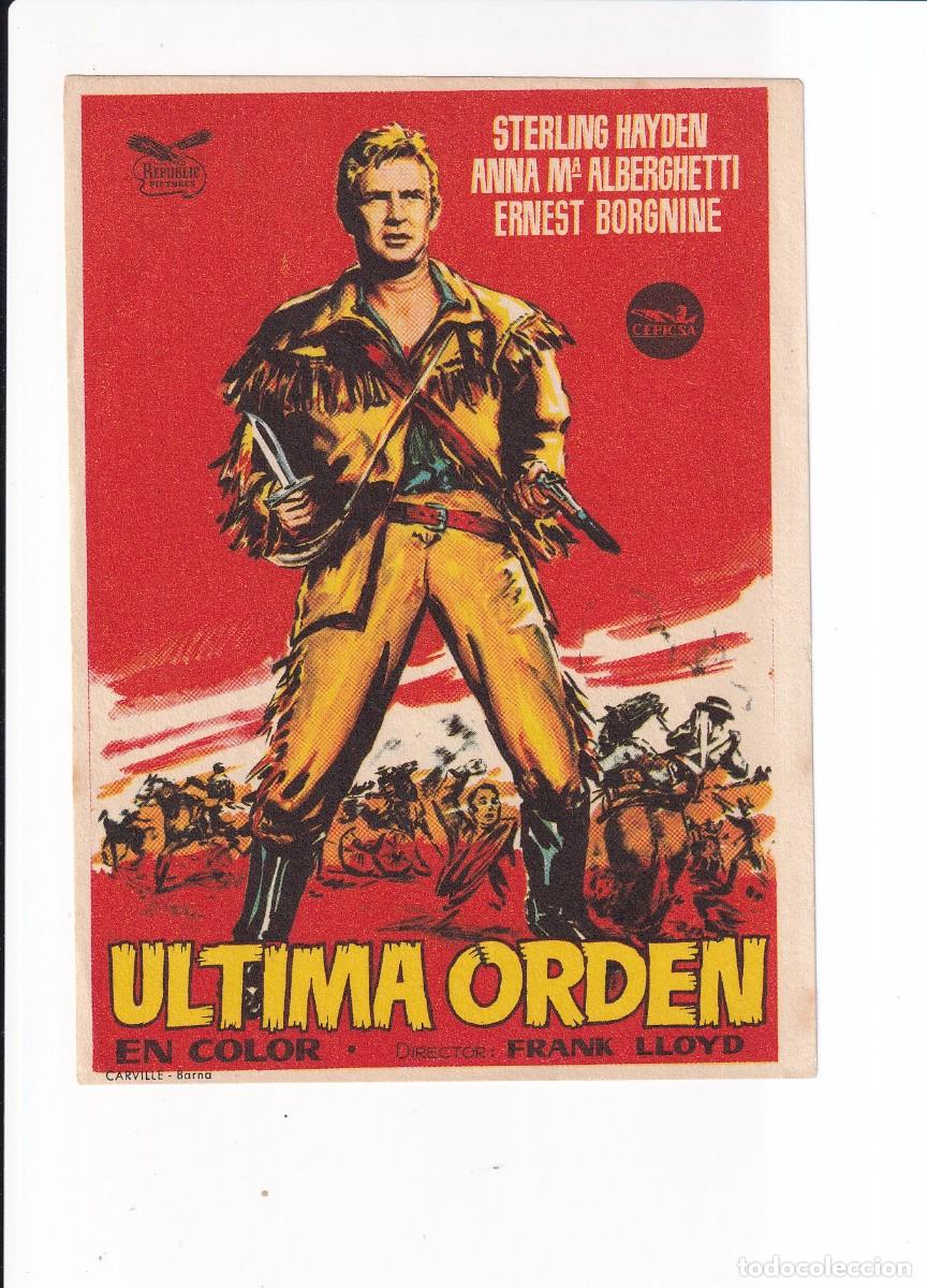 Cine: ULTIMA ORDEN : STERLING HAYDEN