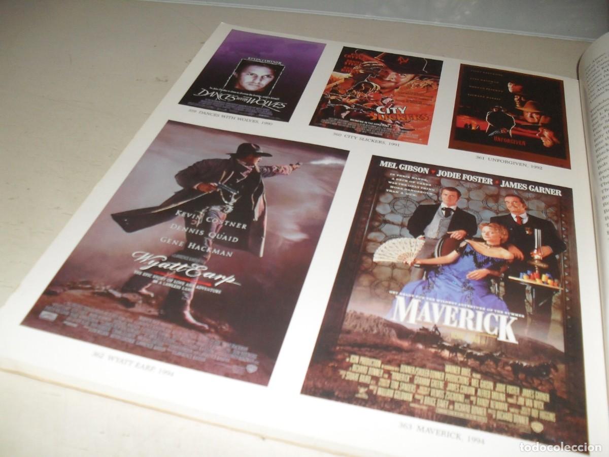 Cine: (REPRODUCCION),BELLA LAMINA CON 10 CARTELES WENSTERNS,A&Ntilde;OS 80-90,LEASE,DEL LIBRO COWBOY MOVIE POSTER