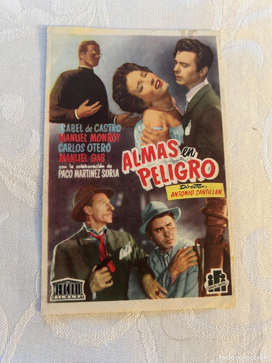 Cine: ALMAS EN PELIGRO CINEMA COY MURCIA CON PUBLICIDAD BUEN ESTADO 429