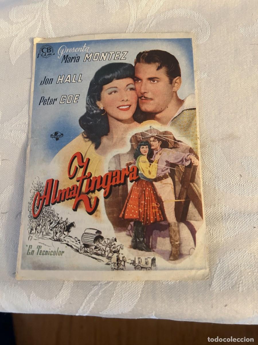 Cine: ALMA ZINGARA PALACIO AVENIDA PALMA DE MALLORCA CON PUBLICIDAD COMO SE VE GRANDE 433