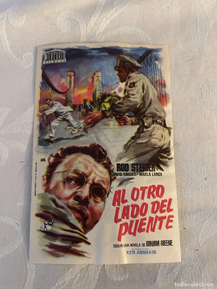 Cine: AL OTRO LADO DEL PUENTE SIN PUBLICIDAD REPARADO 444