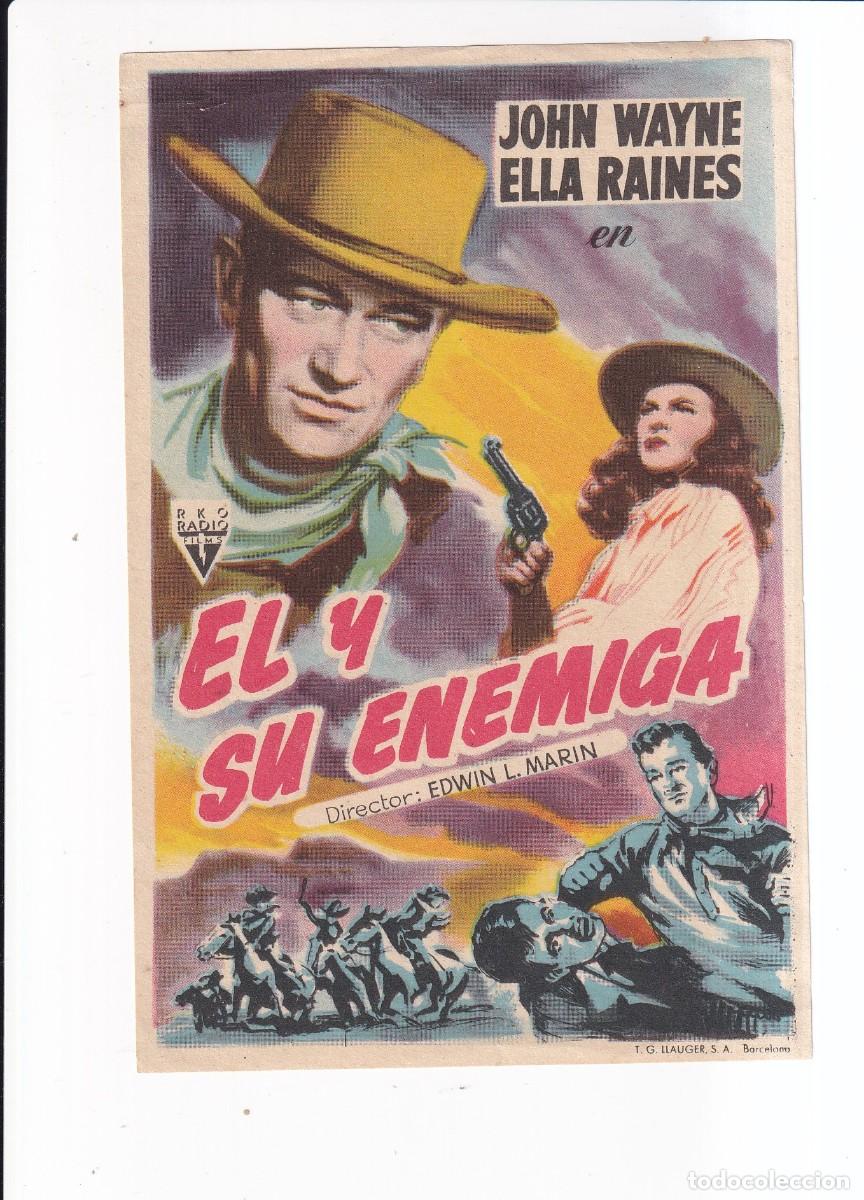Cine: EL Y SU ENEMIGA : JOHN WAYNE - Foto 1