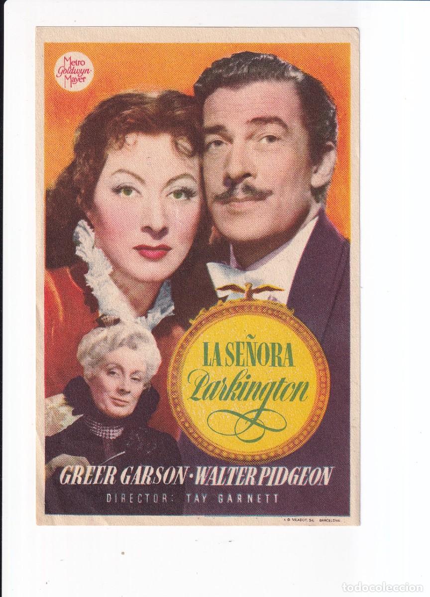 Cine: LA SE&Ntilde;ORA LARKINGTEN : GREER GARSON