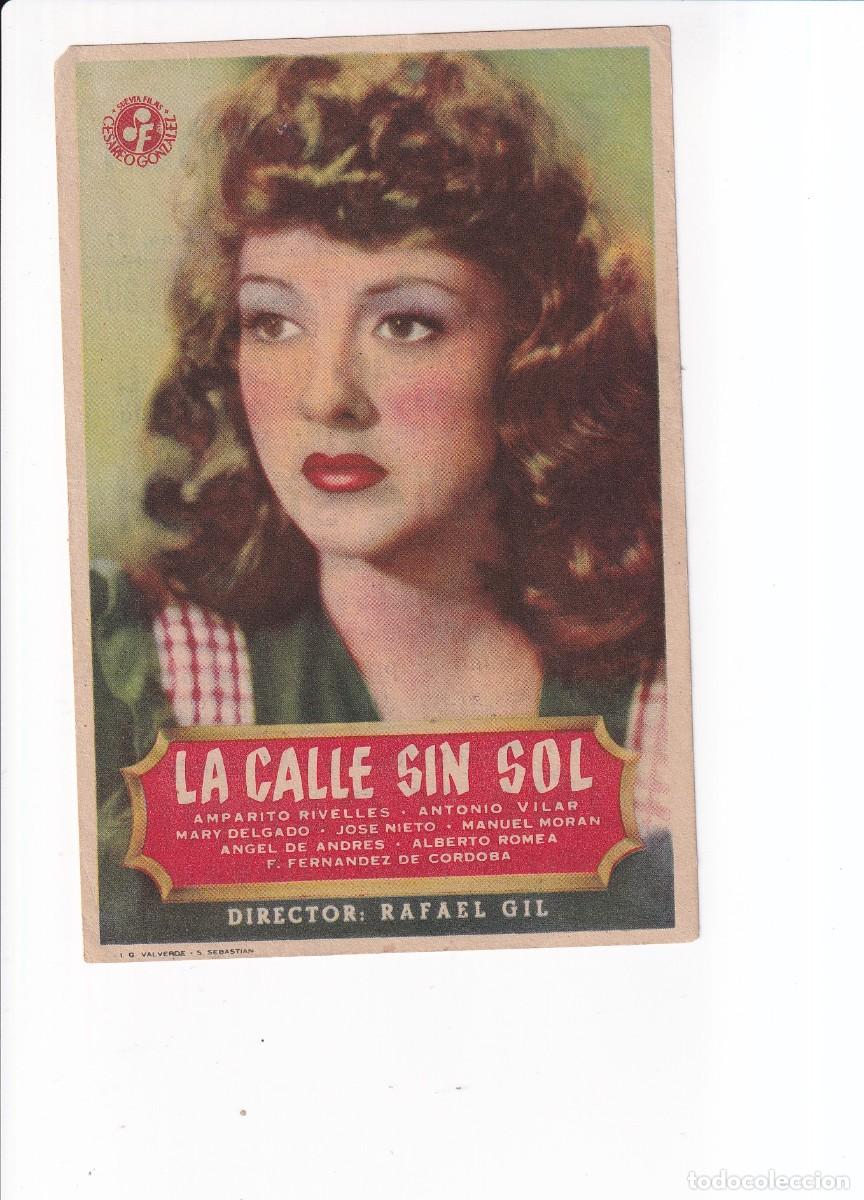 Kino: LA CALLE SIN SOL : AMPARITO RIVELLES :