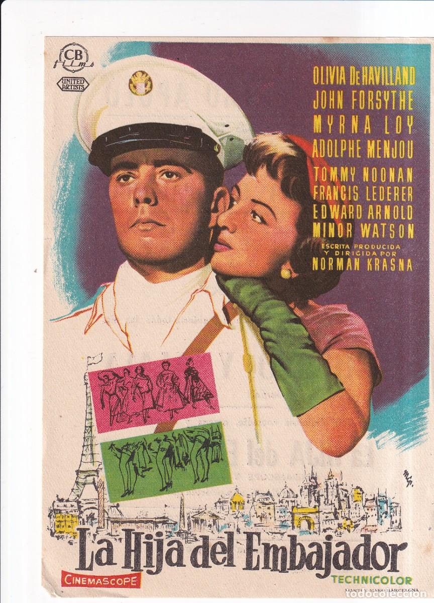 Cine: LA HIJA DEL EMBAJADOR : OLIVIA De HAVILLAND