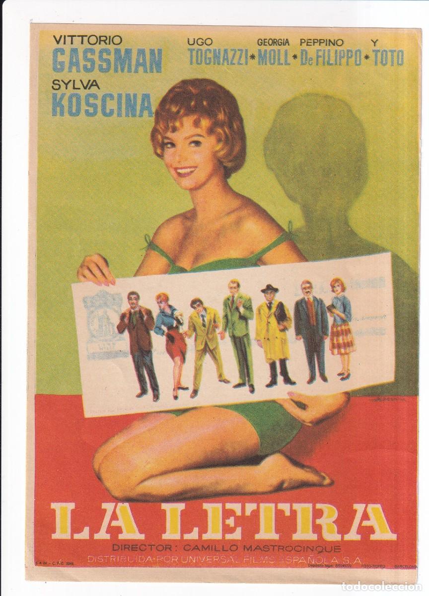 Cine: LA LETRA : VICTORIO GASSMAN