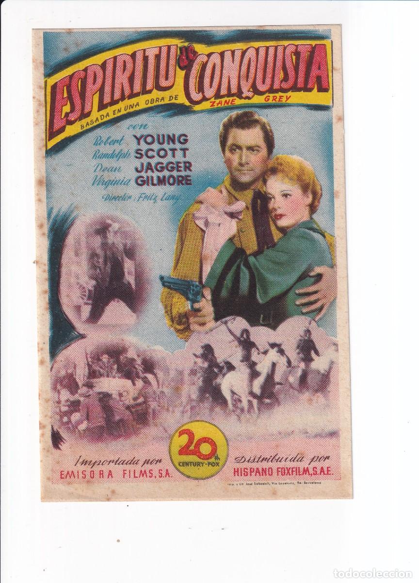 Cine: ESPIRITU DE CONQUISTA : ROBERT YOUNG