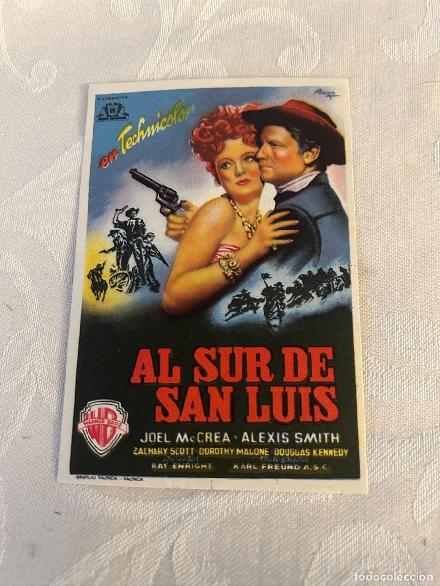 Cine: AL SUR DE SAN LUIS CINE REX CASTELLON CON PUBLICIDAD BUEN ESTADO 461