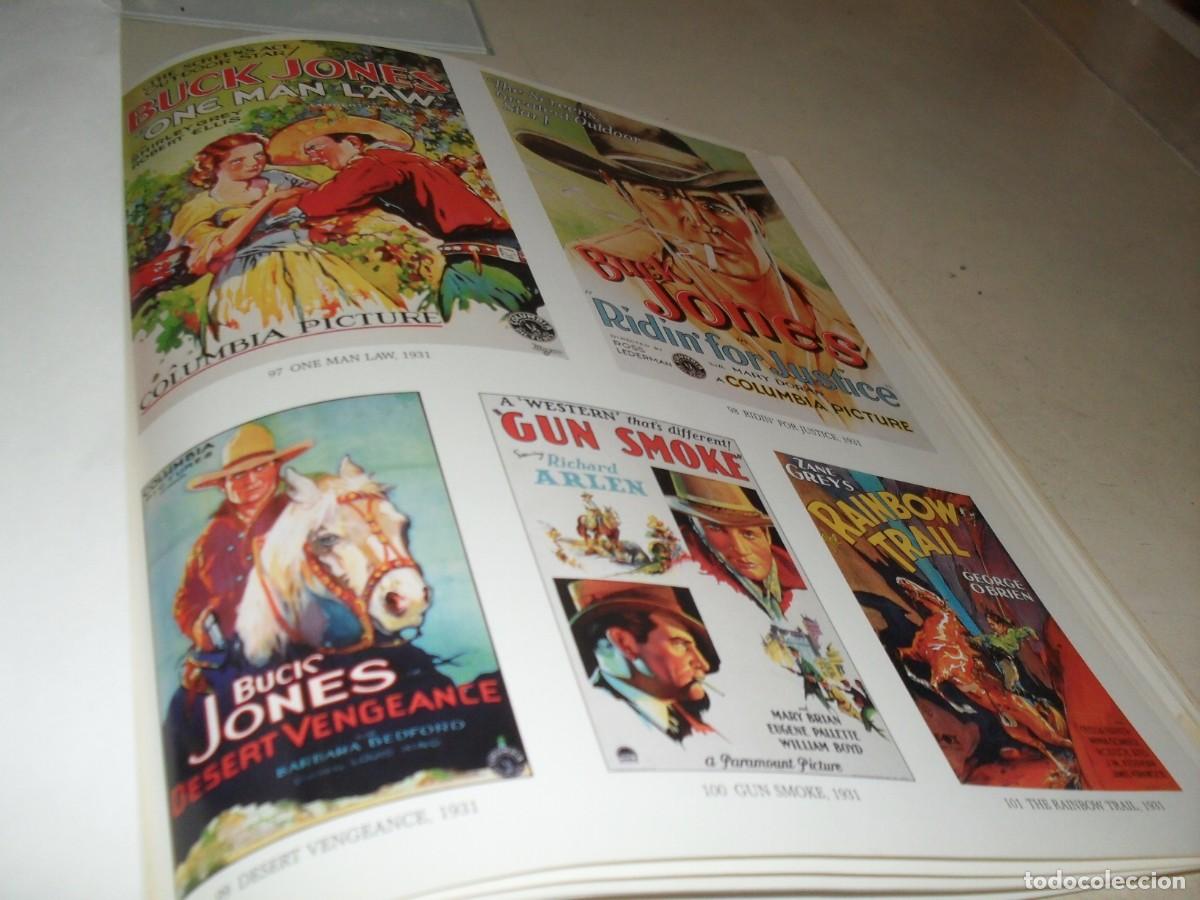 Cine: (REPRODUCCION),BELLA LAMINA CON 10 CARTELES WENSTERNS,A&Ntilde;OS 30,LEASE,DEL LIBRO COWBOY MOVIE POSTER