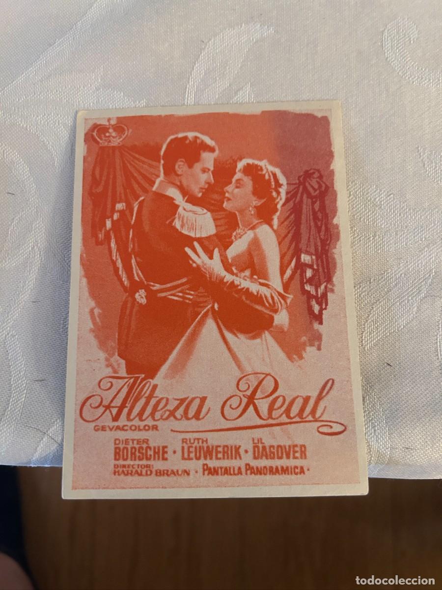 Cine: ALTEZA REAL MONOCOLOR SIN PUBLICIDAD BUEN ESTADO