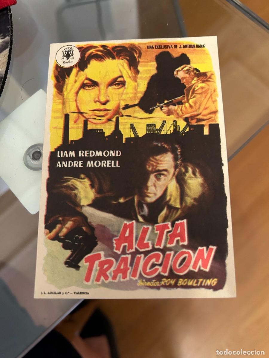 Cine: ALTA TRAICION CINE AVENIDA FERROL CON PUBLICIDAD BUEN ESTADO 468