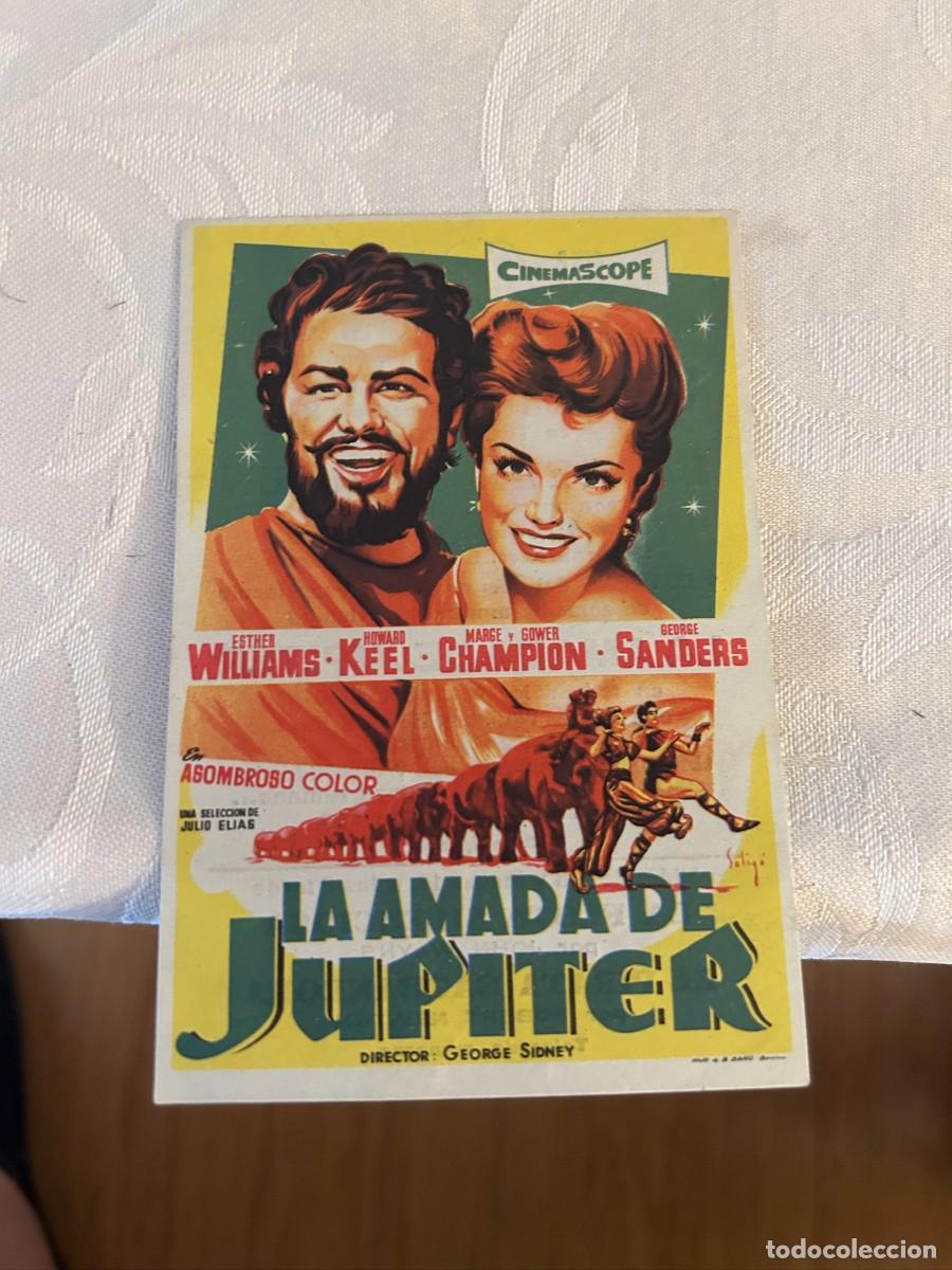 Cine: LA AMADA DE JUPITER CINE BENIMAMET BUEN ESTADO CON PUBLICIDAD 479