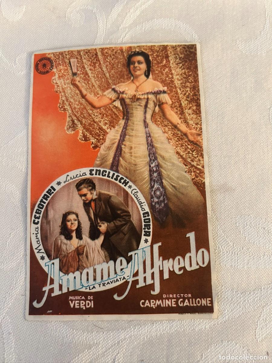 Cine: AMAME ALFREDO SIN PUBLICIDAD COMO SE VE 487