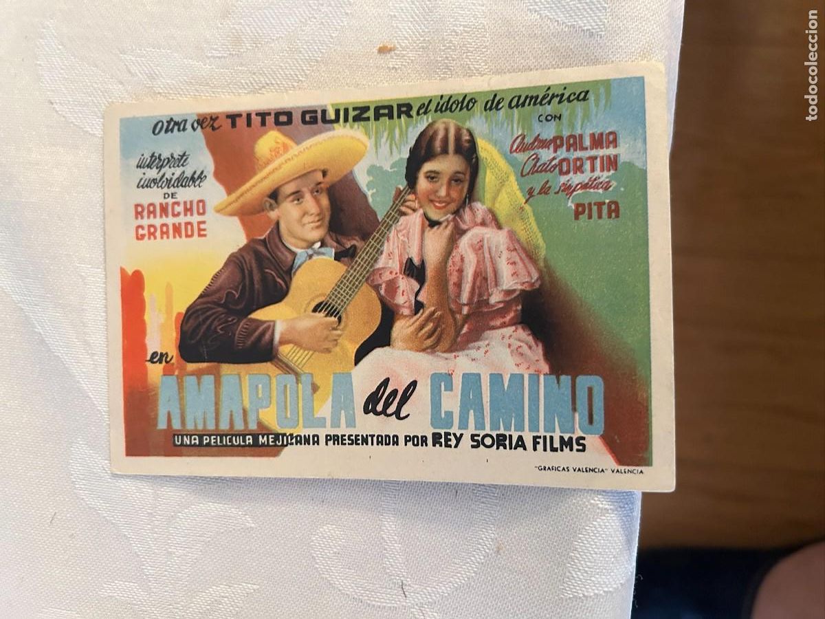 Cine: AMAPOLA DEL CAMINO SIN PUBLICIDAD BUEN ESTADO 499