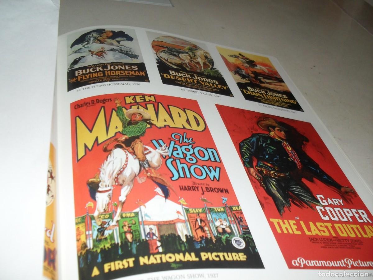 Cine: (REPRODUCCION),BELLA LAMINA CON 10 CARTELES WENSTERNS,A&Ntilde;OS 20,LEASE,DEL LIBRO COWBOY MOVIE POSTER