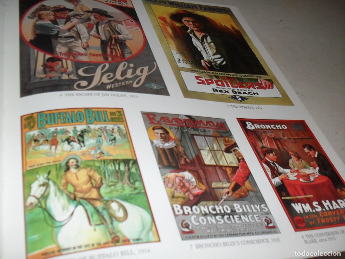 Cine: (REPRODUCCION),BELLA LAMINA CON 10 CARTELES WENSTERNS,A&Ntilde;OS 10,LEASE,DEL LIBRO COWBOY MOVIE POSTER