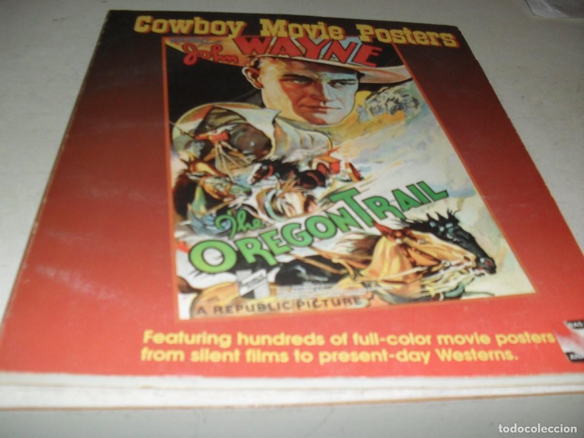 Cine: (REPRODUCCION),BELLA LAMINA CON 3 CARTELES WENSTERNS,A&Ntilde;OS 10,LEASE,DEL LIBRO COWBOY MOVIE POSTER