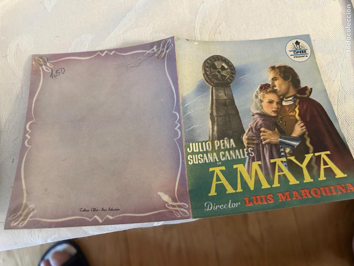 Cine: AMAYA SIN PUBLICIDAD BUEN ESTADO 502