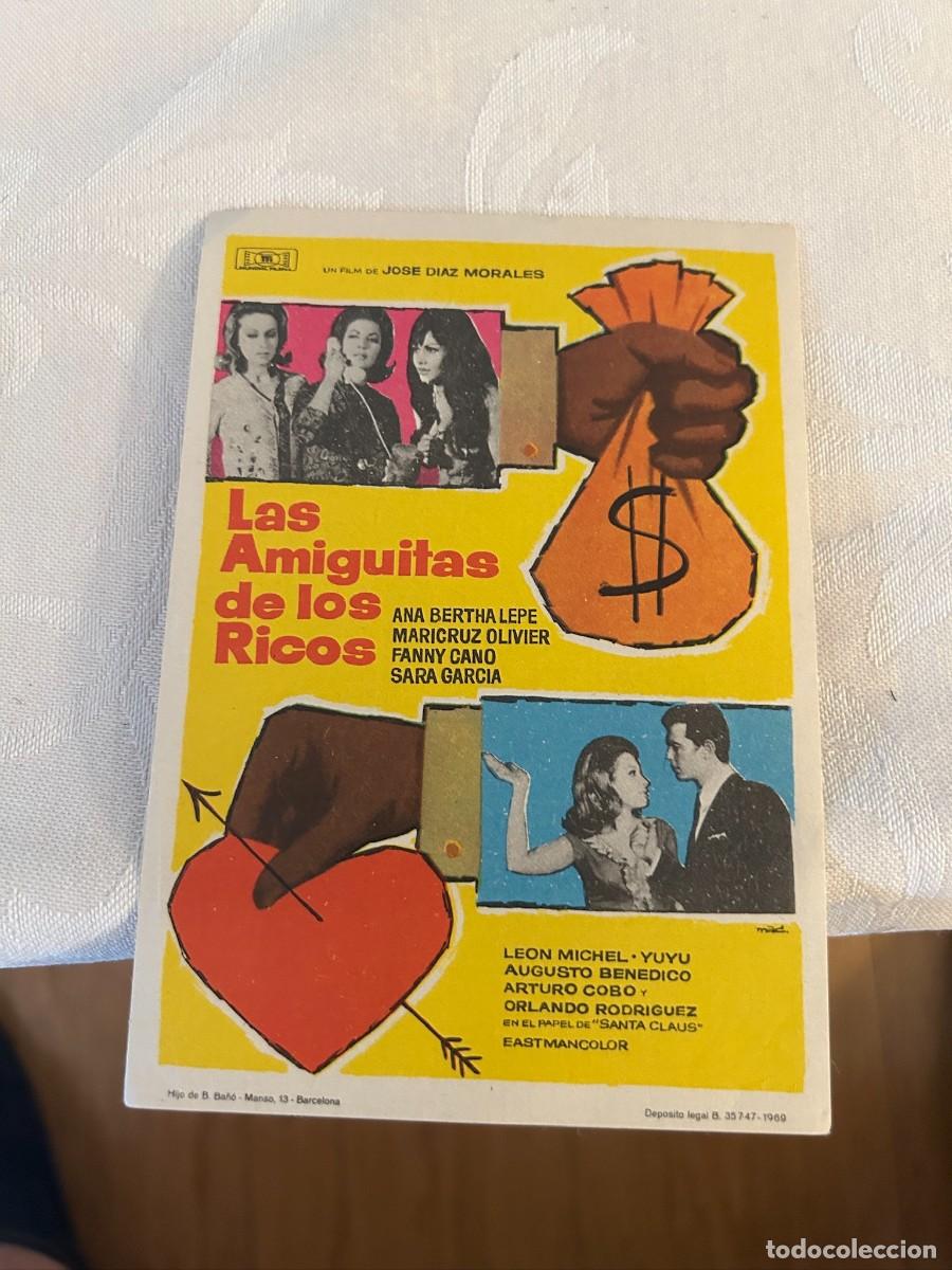 Cine: LAS AMIGUITAS DE LOS RICOS SIN PUBLICIDAD BUEN ESTADO 526