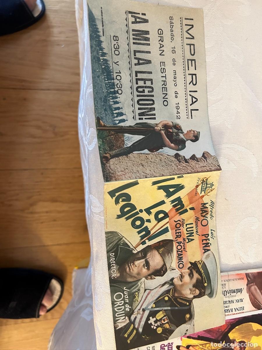 Cine: ! A MI LA LEGION &iexcl; CINE IMPERIAL CON PUBLICIDAD MUY BUEN ESTADO 527