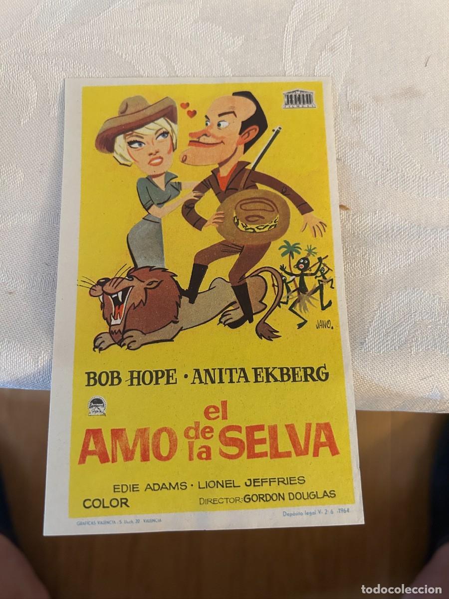 Cine: EL AMO DE LA SELVA SIN PUBLICIDAD BUEN ESTADO 529