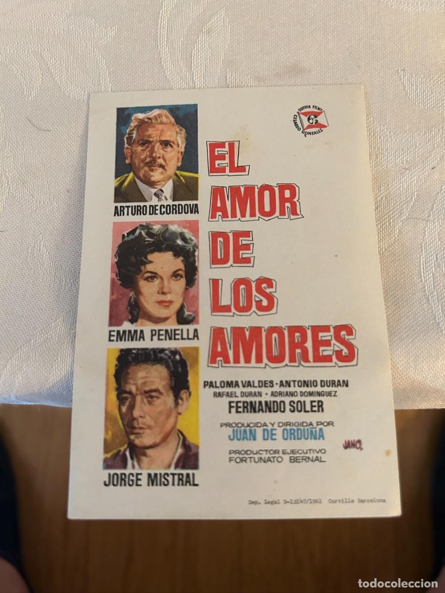 Cine: el amor de los amores sin publicidad buen estado 541
