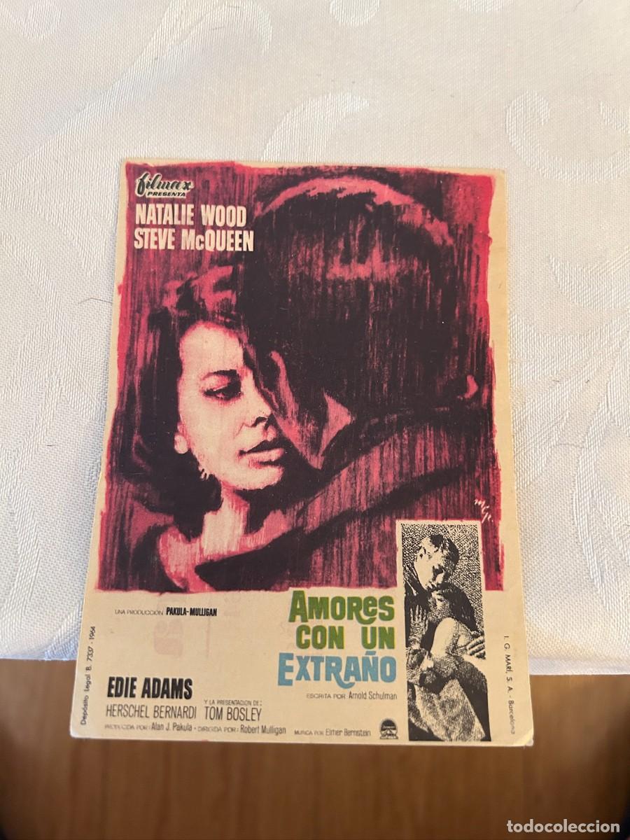 Cine: amores con un extra&ntilde;o cine rambla-opera barcelona con publicidad buen estado 550