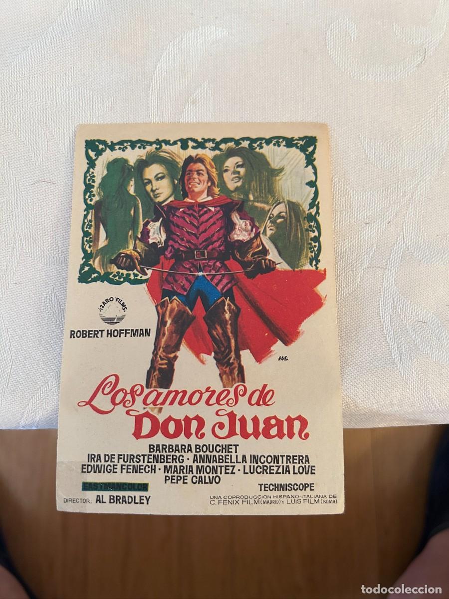 Cine: los amores de don juan sin publicidad buen estado