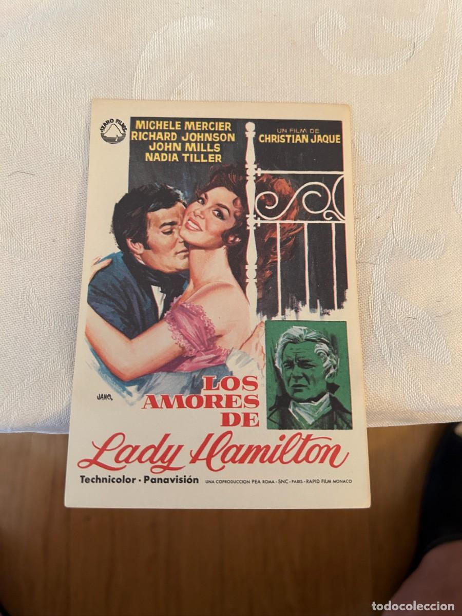 Cine: los amores de lady hamilton sin publicidad buen estado 553