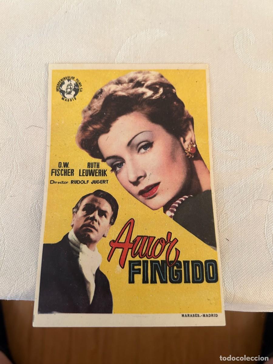 Cine: amor fingido sin publicidad buen estado 561