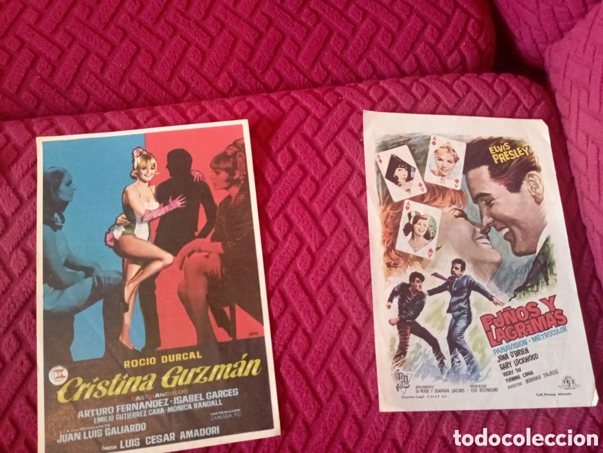 Cine: Folleto de cine antiguos