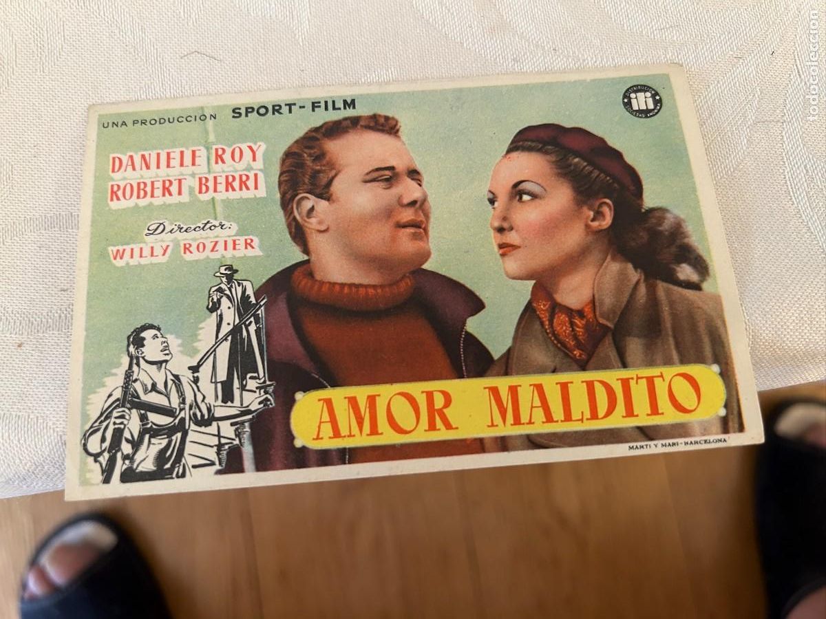 Cine: amor maldito sin publicidad buen estado 567