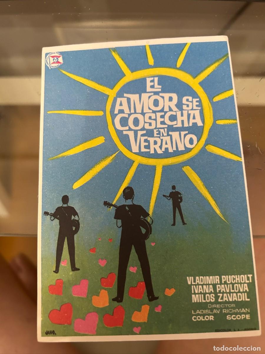 Cine: el amor se cosecha en verano sin publicidad buen estado 575