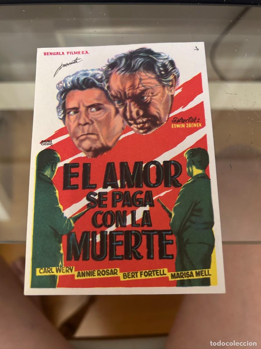 Cine: el amor se paga con la muerte sin publicidad buen estado 576