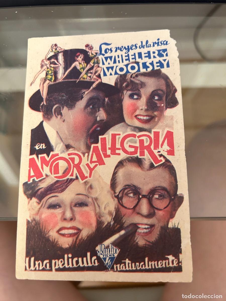 Cine: amor y alegria teatro galindo con publicidad como se ve 579