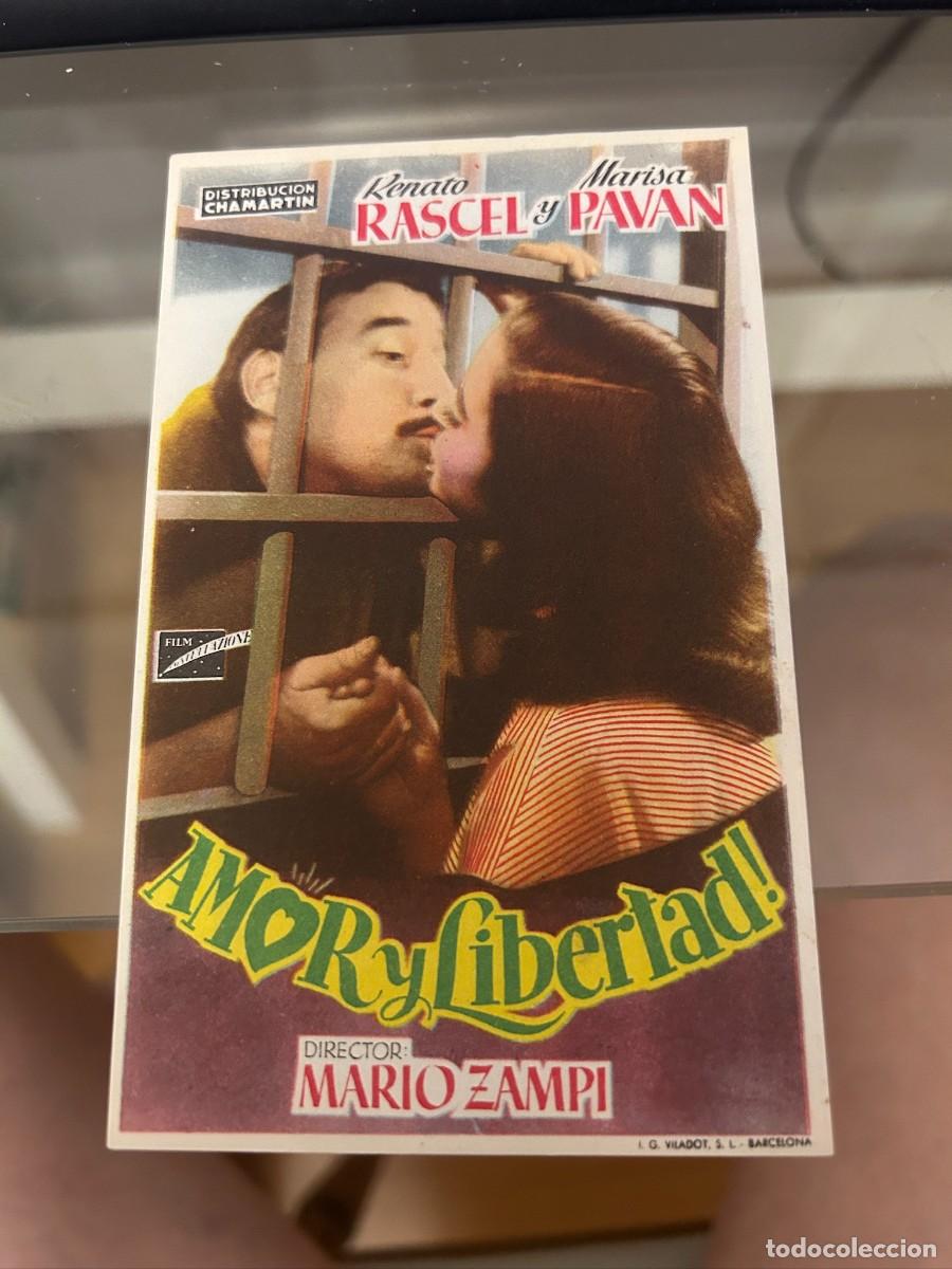 Cine: amor y libertad sin publicidad buen estado 585