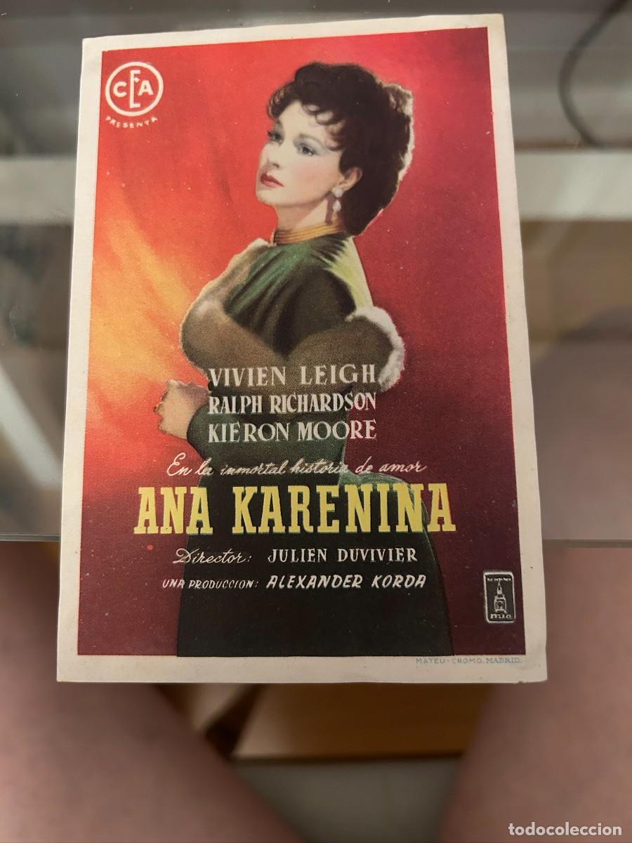 Cine: ana karenina sin publicidad buen estado 594